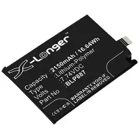 123accu OPPO BLP887 accu (2150 mAh, huismerk)