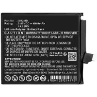 123accu Google GH2MB / G949-01033-00 accu (3.89 V, Li-pl, 4940 mAh, huismerk)