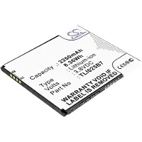 123accu Alcatel TLI025B7 accu (3.8 V, 2450 mAh, huismerk)