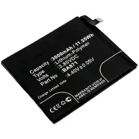 123accu MeiZu BA871 accu (3000 mAh, huismerk)