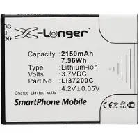 123accu Hisense LI37200C accu (2150 mAh, huismerk)