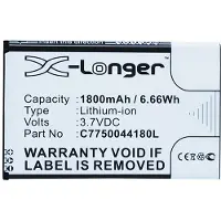 123accu Blu C7750044180L accu (1800 mAh, huismerk)