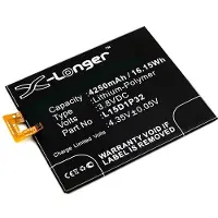 123accu Lenovo L15D1P32 accu (4250 mAh, huismerk)