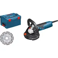 Bosch Betonschuurmachine GBR 15 CAG (spanmoer, 3 x borstelkrans, diamantkomschijf)