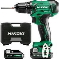 HiKOKI DS12DAWFZ 12V Li-Ion Accu Boor-/schroefmachine Set (2x 2,5Ah) In Koffer - 38Nm