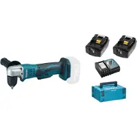 Makita DDA351RMJ 18V Li-Ion Accu Haakse Boor-/schroefmachine Set (2x 4.0Ah Accu) In Mbox