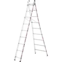 Little Jumbo 1201252010 Reformladder Type 1242/010 - 2x10 Niveaus - Met Uitgebogen Bomen
