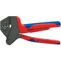 Knipex 97 43 66 Krimptang 1 stuks 0.5 tot 6 mm² Incl. verwisselbare krimpinserts