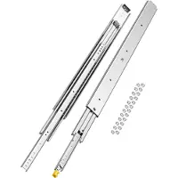 Vevor 1 paar volledig uittrekbare ladegeleiders 1016 mm