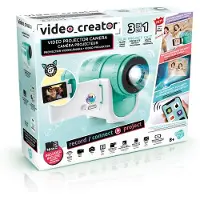 Canal Toys - Photo Creator - 3-in-1 Camera, Projector en Videocamera - CLK039