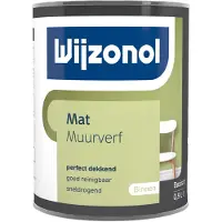 Wijzonol Muurverf Mat - 1L