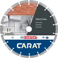 Carat CES2303000 Diamantzaagblad Voor Droogzagen - 230 X 22,23mm - Universeel