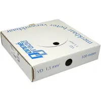 Donne VD installatiedraad 1,5mm zwart 100m