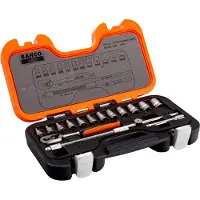Bahco dopsleutelset 1/4" 16-delig