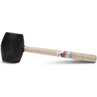 Rubi Rubber Hamer | Zwart | 500 gr - 65905