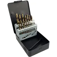 Fit-to-Fix 4000110005 19-delige Uni Metaalborenset DIN338 - HSS-Co - 1-10mmx0.5cm