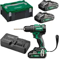 HiKOKI DV18DEWHZ Accu Klop-boor-schroefmachine - 18 V - 70Nm - Incl. Lader En 2x 4.0Ah Accu's - HSC II Koffer