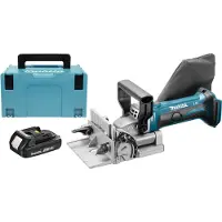 Makita DPJ180Y1J 18V Li-Ion Accu Lamellenfrees Body + (1x 1.5Ah Accu) In Mbox - Zonder Lader