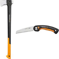 Fiskars X32 Splitting Axe Set 1075435 kloofbijl + vouwzaag