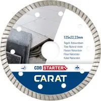 Carat Diamantzaag Tegels/Natuursteen Ø125x22.23 mm - CDB Starter