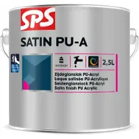 SPS Satin Pu-A Lak - RAL 9010 - 2,5L