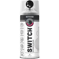 Rust-Oleum Switch Spuitlak - Zijdeglans Wit - 0,4L