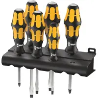Wera 932/6 Kraftform Plus Schroevendraaierset 6 Stukken