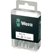 Wera 5072406001 1/4" Torx Bit - T10 x 25mm