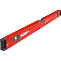 Sola aluminium waterpas, rood, 3 60