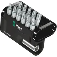 Wera 5057422001 12-delige Bit-Check 12 Wood 2 Bitset