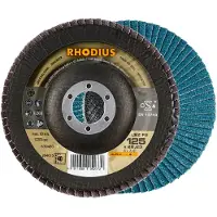 Rhodius 204018 ALPHAline I LSZ F2 Lamellenslijpschijf - K60 - 125 X 22,23mm - Ferro (10st)
