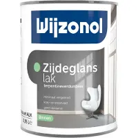 Wijzonol Zijdeglanslak Terpentineverdunbaar | Lakverf Binnen 1 LTR - Wit