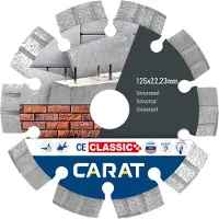 Carat DIAMANTZAAG UNIVERSEEL Ø125x22,23MM, CE CLASSIC - CEC1253000 - CEC1253000