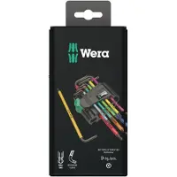 Wera Haakse Sleutels MULTICOLOUR TORX 9DLG.