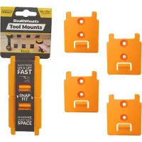 StealthMounts TM-DW18-YLW-4 Machinehouder voor DeWALT XR - Geel - 4-pack