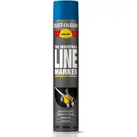 Rust-Oleum Hard Hat Lijnenverf Spuitbus - RAL 5017 Verkeersblauw - 0,75L
