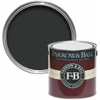 Farrow & Ball Casein Distemper Pitch Black No.256 2,5L