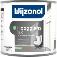 Wijzonol Hoogglanslak Terpentineverdunbaar | Lakverf Binnen 500 ML - Wit
