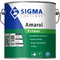 Sigma Amarol Primer | Grondverf Buiten 2,5 LTR - Wit