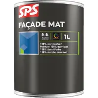 SPS Facade Mat | Matte Gevelverf 1 LTR - Lichte kleur|2