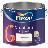 Flexa - Creations Muurverf Krijt - Fresh Linen - Mengverf - 2,5 L