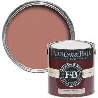 Farrow & Ball Flat Eggshell Porphyry Pink No.49 - 2,5L