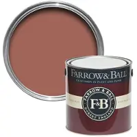 Farrow & Ball Flat Eggshell Book Room Red No.50 - 750ml