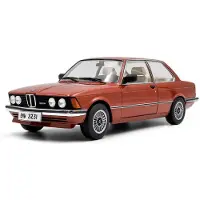 Solido Auto BMW E21 323I doos rood met Kant-en-klaar model Personenauto (model)