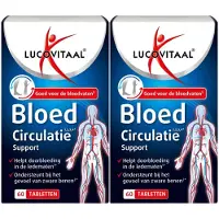 Lucovitaal 2x Bloedcirculatie Support 60 tabletten