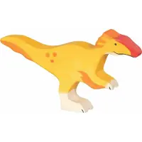 Gollnest & Kiesel Dinos - Utahraptor - 16X2,2X8,8Cm - Houten Figuur - Handgemaakt
