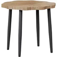 Vicco Ringo Salontafel – 50 x 50 cm Eiken