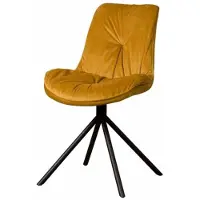 Tower Living Palma Stoel - fabric Bluvel 68 yellow