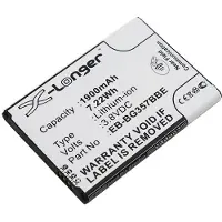 123accu Samsung BG357BBU / BG357BBZ / EB-BG357BBE accu (1900 mAh, huismerk)