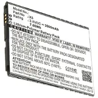 123accu Explay X5 accu (2000 mAh, huismerk)